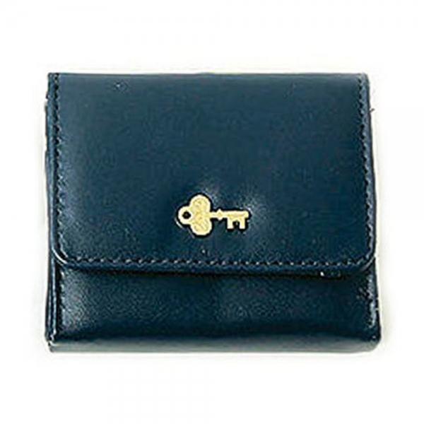 오키도키 열쇠장식 양면 반지갑 (네이비)