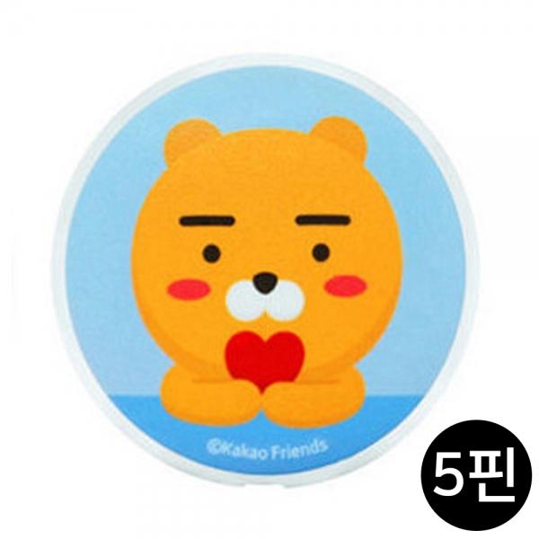 S2B 카카오프렌즈 컬러 원형 충전 케이블 Micro 5핀 (라이언.스카이블루)