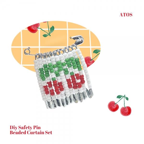 DIY 옷핀 비즈발 세트 낱개 (랜덤발송)