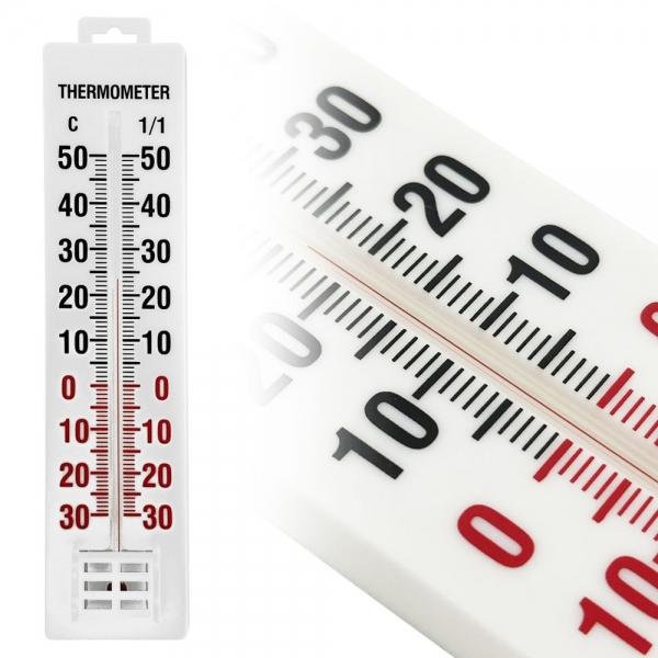 아날로그 화이트 온도계 1개