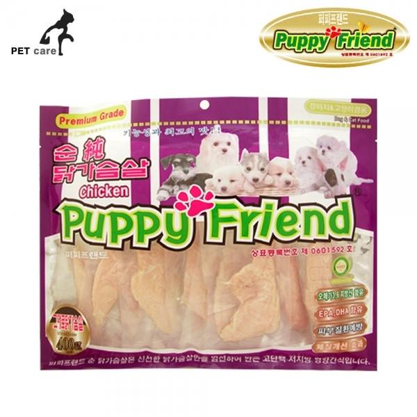 퍼피프렌드 그대로 닭가슴살 400g