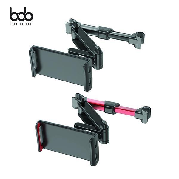 qb-0006 차량용 폴드형 자바라 헤드레스트 스마트기기 거치대