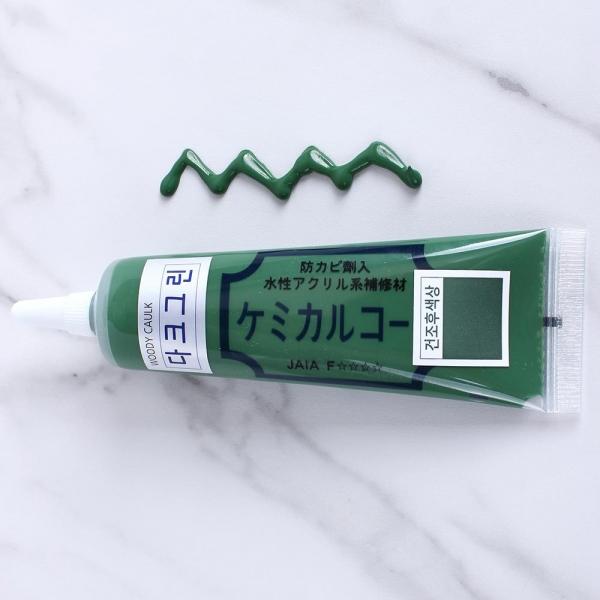 우드코크 마루 보수제 50g 다크그린 DC-BWDC52D