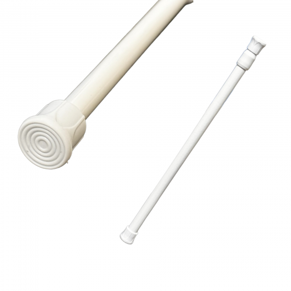 압축봉 길이조절 무타공 못없이 커튼봉 화이트 30-50cm A296