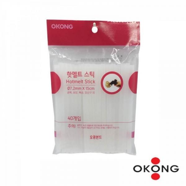 오공 핫멜트스틱 미니 40개입