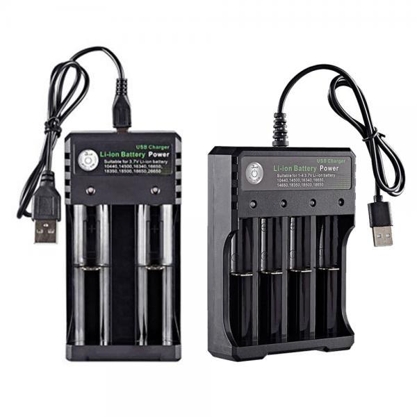 배터리 USB 만능 16300 16650 14650 18350 10400 14500 18500 18650 공용 멀티 2구 4구 충전기