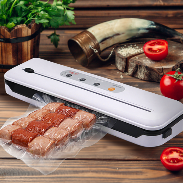 해피락 가정용 진공포장기(더존유선본체) 비닐접착기 자동포장기계 밀봉포장 진공포장