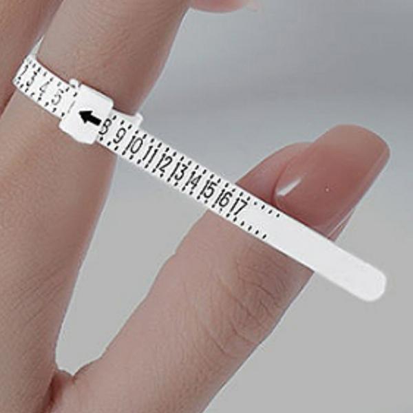 손가락 줄자 반지 사이즈 4개