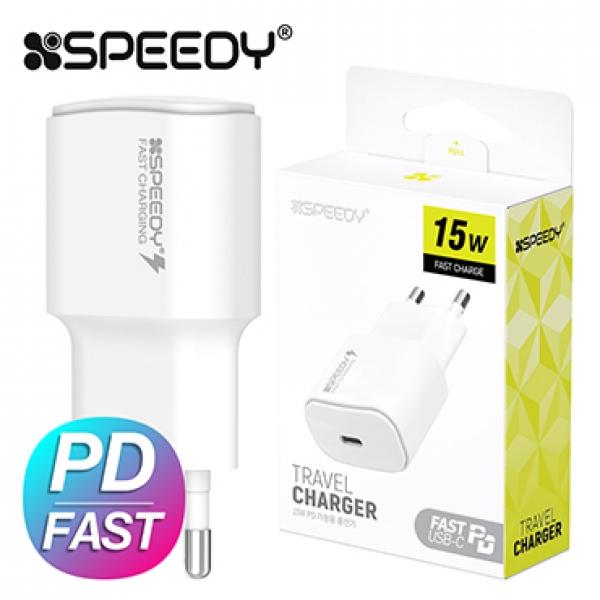 스피디 PD 15W 고속 가정용충전기 [5V/3A/9V/1.67A/12V/1.25A] 분리형/케이블 미포함