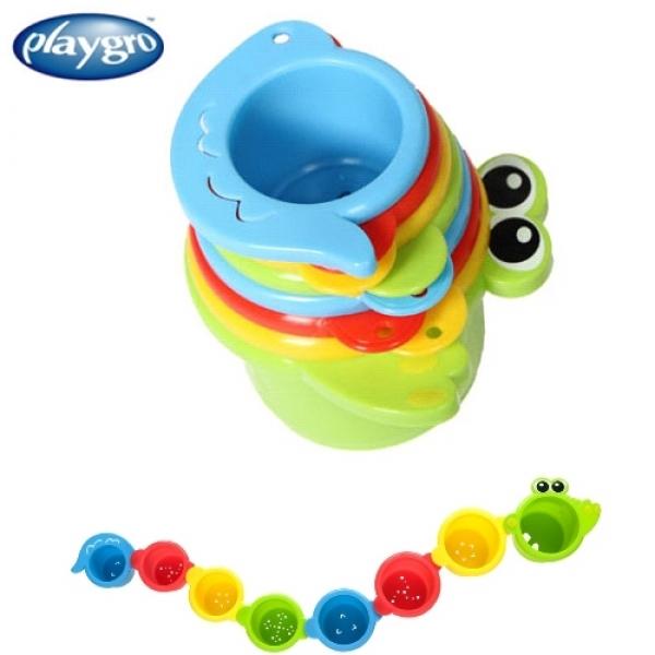 플레이그로 악어 컵쌓기