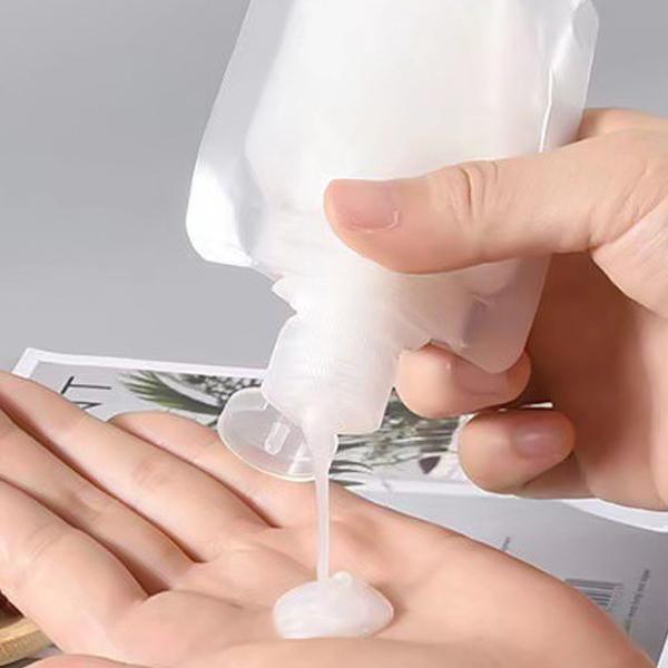 POIPOI 여행용 소분팩 용기 화장품 세안용품 양념 조미료 다용도 휴대용 소분용기 팩 파우치