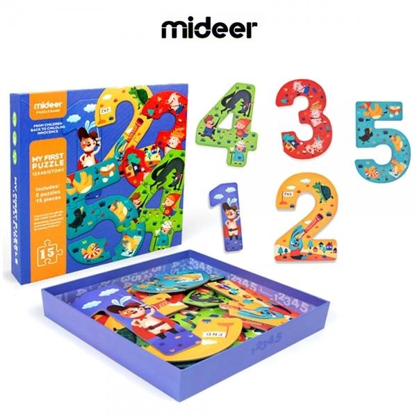 미디어 첫퍼즐놀이 숫자 15P (MD3030)