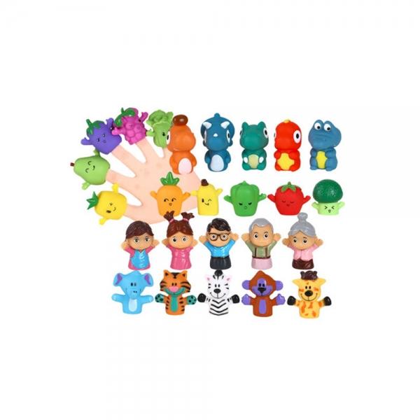 h51 캐스B 플레이 러버손가락인형4종세트(1837set)