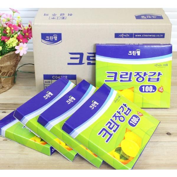(BOX)크린장갑(100매)_30개입