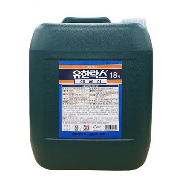 유한양행 유한락스 오리지날 말통 18kg 대용량 업소용