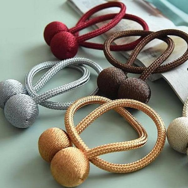 커튼 자석 끈 3개