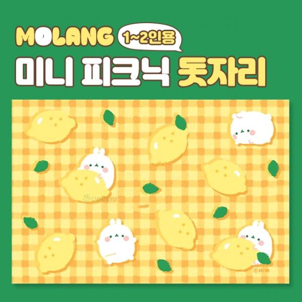 몰랑 미니 피크닉 돗자리 1-2인용