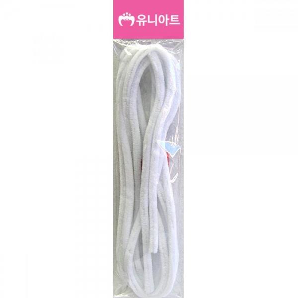 유니아트 만들기재료 모루 흰색