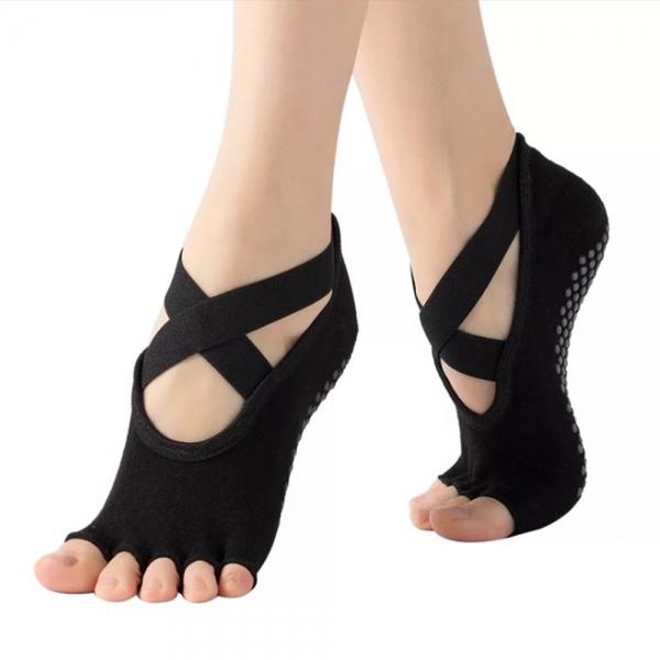 미끄럼방지 크로스 밴드 요가 삭스 MA9004