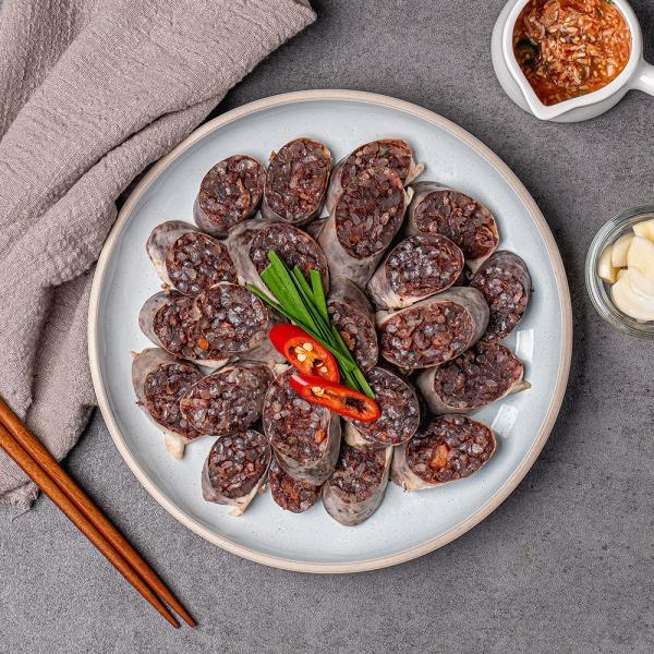 장충동왕족발 고기순대 500g 1팩