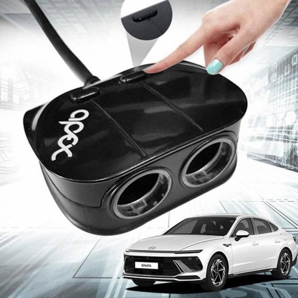 쏘나타 디엣지 차량용시거잭 멀티소켓 USB 2구3구4구