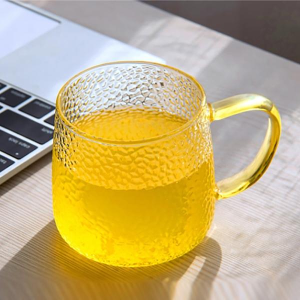 파인 내열 유리컵(350ml) 카페 글라스잔