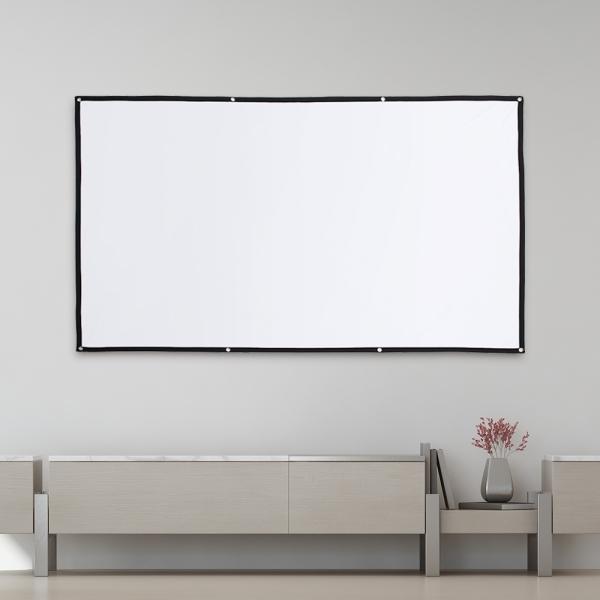 이동식 빔프로젝터 스크린 영화빔스크린(221x125cm)