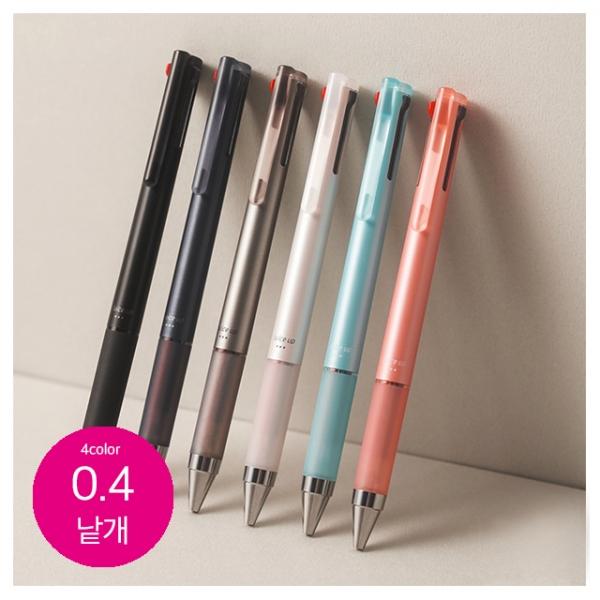 쥬스업 젤잉크 4색 볼펜 0.4mm