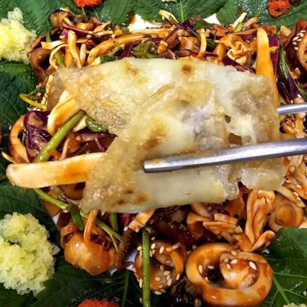 오징어 무침회 밀키트 3-4인분