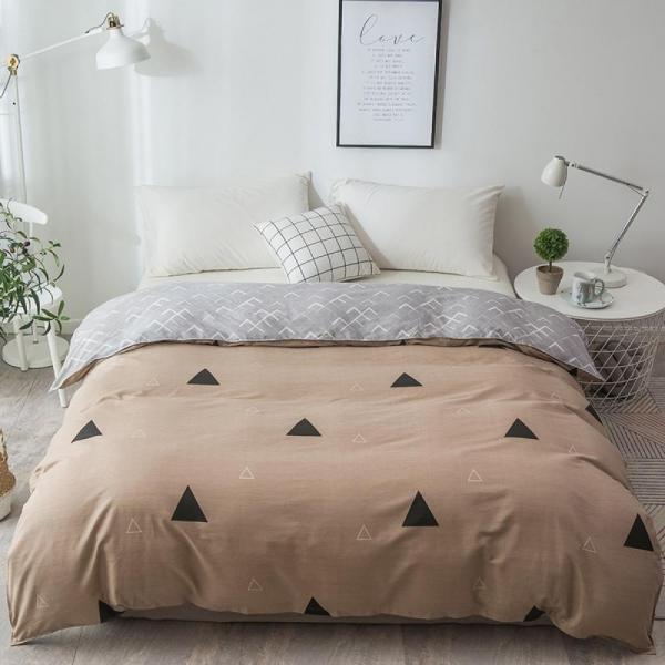 순면 트윌 프린트 이불커버 2종