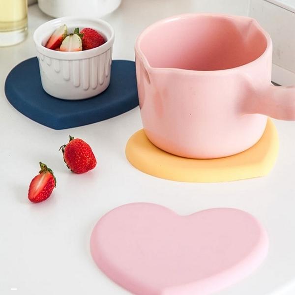 실리콘 하트 매트