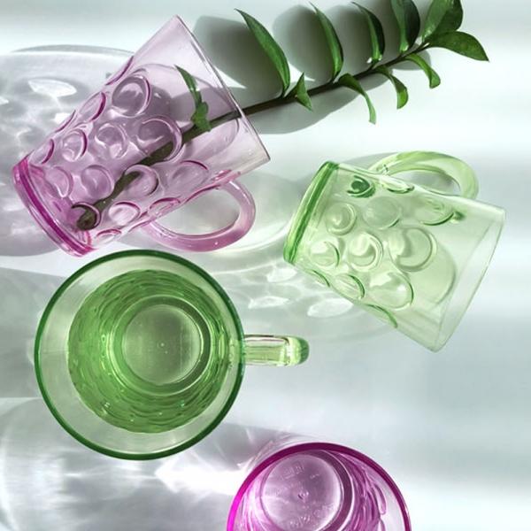 ALS 물방울 손잡이컵 소 250ml