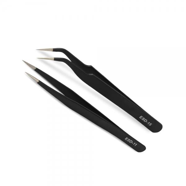 정밀핀셋 곡선 일자