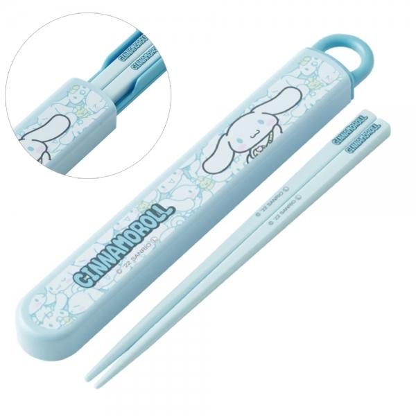 스케이터 시나모롤 숨바꼭질 슬라이드 젓가락 세트 16.5cm