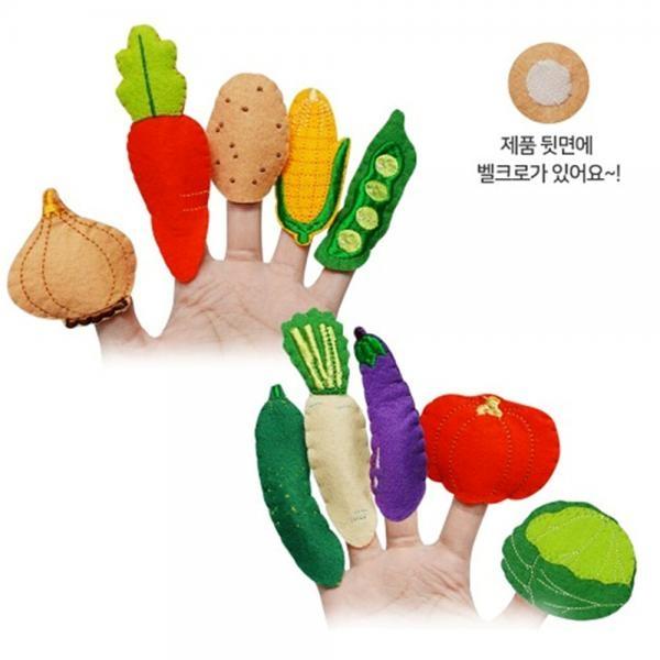 MC1163 토독손가락 인형 야채