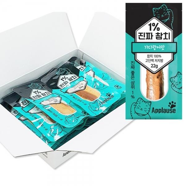테비 1프로 진짜참치 22g (가다랑어맛) (24개입) (1박스)