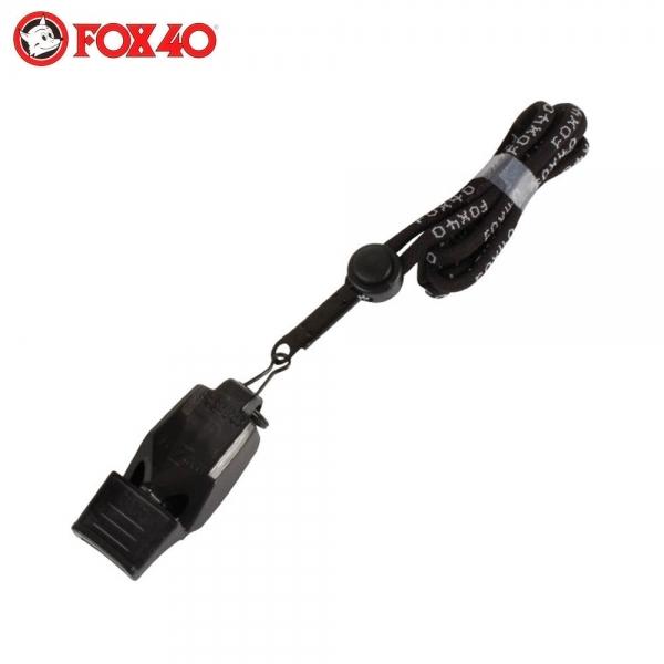 폭스 스포츠호각 호루라기 퓨즌 (줄포함) (블랙) (XH266-03)