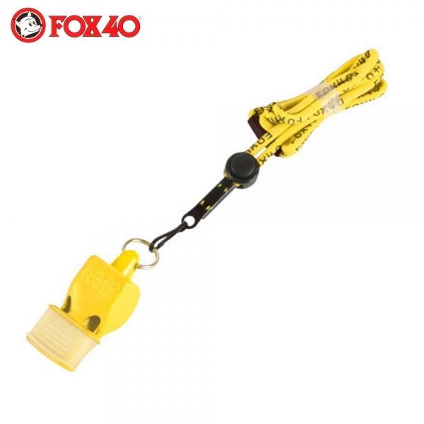 폭스 스포츠호각 호루라기 클래식 CMG (줄포함) (옐로우) (XH248K)