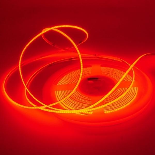 DC12V용 폭2.7mm COB 초슬림 면발광 LED바 레드LED