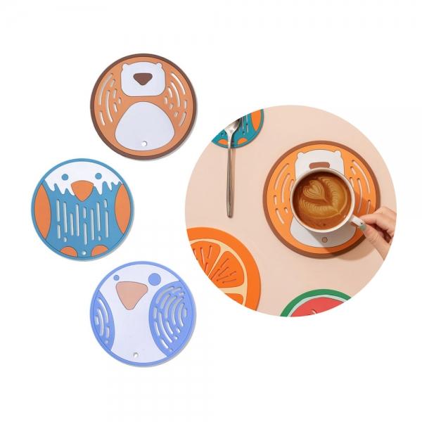 동물 실리콘 받침