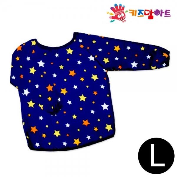 키즈맘아트 미술가운 디오메 스페이스 스타 (L)