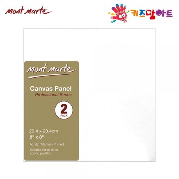키즈맘아트 미술놀이 몽마르뜨 캔버스 20.4 x 20.4cm (2매입)