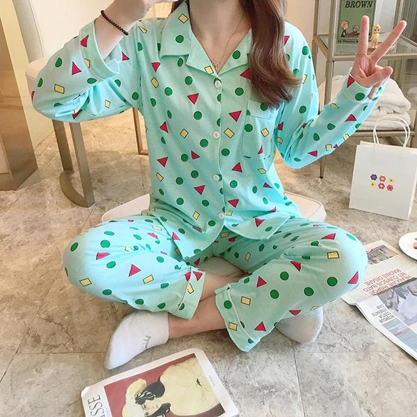 [CC378] INW100 / 3컬러 여성 캐릭터 잠옷