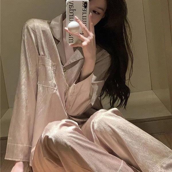 [CC379] INW101 / 1컬러 여성 루즈핏 파자마