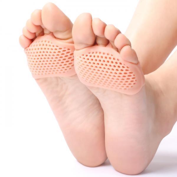 실리콘 발바닥 앞꿈치 통풍 패드 쿠션 전투화 깔창