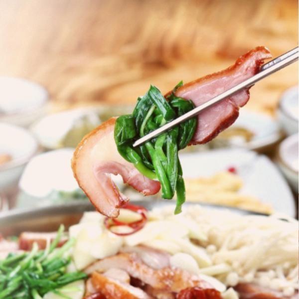 훈제오리슬라이스 고기 구이 350g