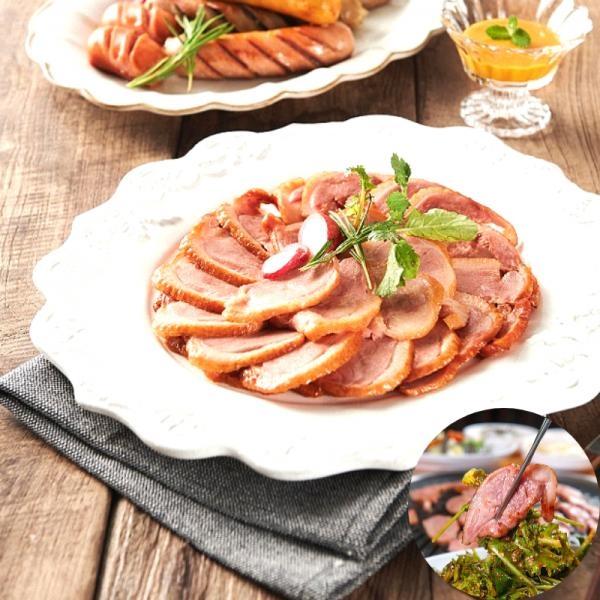 훈제오리슬라이스 고기 구이 250g