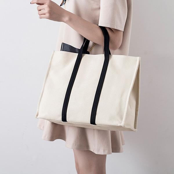 [CC726] LKB201E / 스퀘어 사계절 토트백