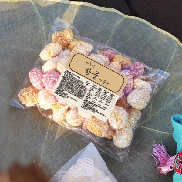 궁중한과 L 100g 선물세트 방울 유과 과자 명절 설 추석 답례품 기업 단체