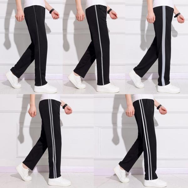 회색라인 블랙 트레이닝 바지 교복 생활복 트레이닝.